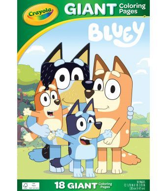 Crayola Bluey GCP with Stickers