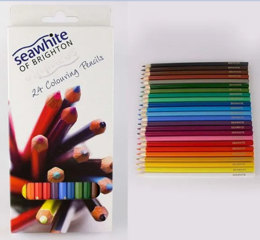 24 Coloured pencils by Koh-i-no