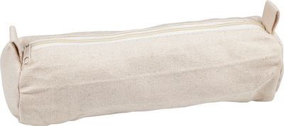Cotton Pencil Case 22x6cm Natural