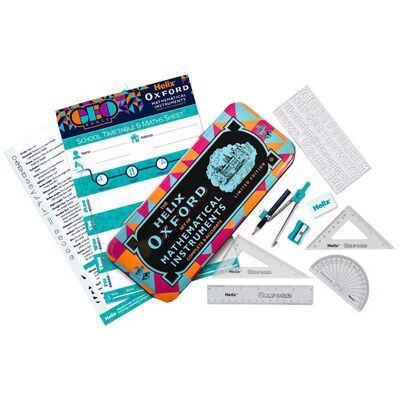 OXFORD GEO MATHS SET PINK OR BLUE