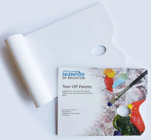 Tear-Off Palette pad 229x305mm 30 sheets