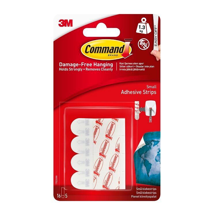 Command - Small Adhesive & Refll Strips