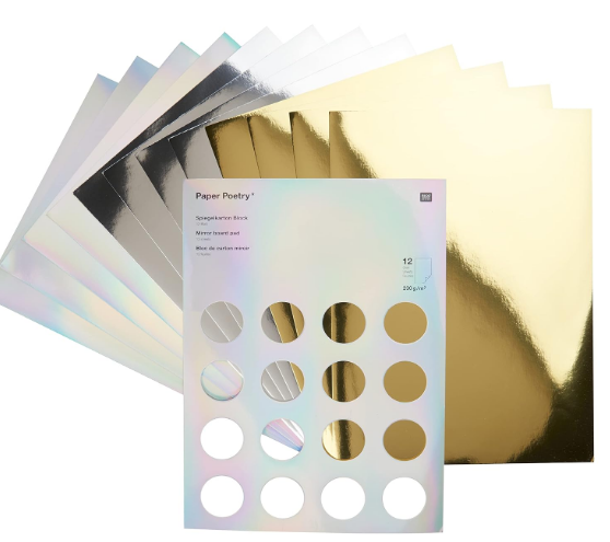 MIRROR BOARD PAD GO SI MIX 12 SHEETS