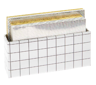 Card envelope set 10 gold/silver, A7