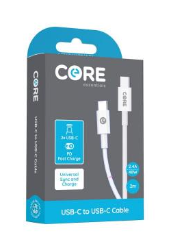 Core Type-C to C 2m 2.4A/48W