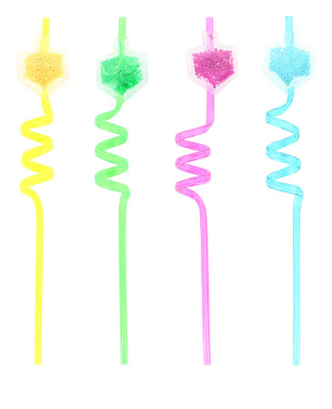 Chanukah Straws STR-506