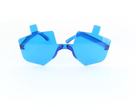 Dreidel Glasses