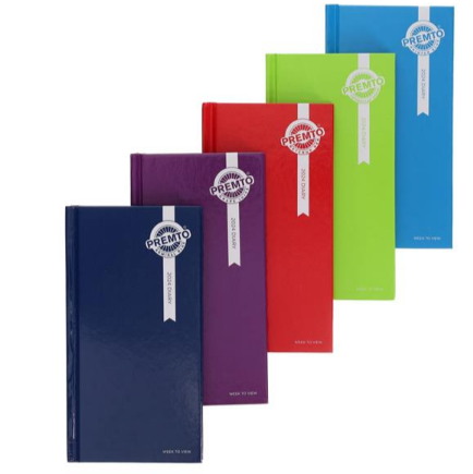 2024 Slim Pocket Week To View Diary