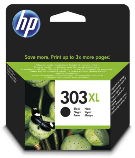 HP 303Xl High Yield Black Ink Cartridge