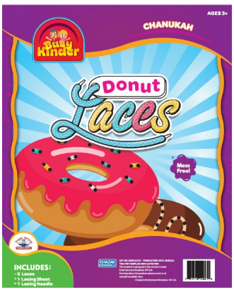 DONUT LACES CHANUKAH