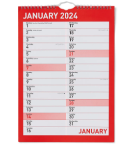 Engagement calender 2024
