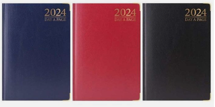 A5 D.A.Page Padded Diary Gilt edge 202