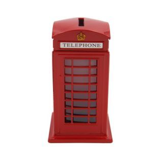 Die Cast Metal Telephone/post Money Box 15cm
