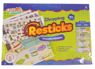 Reusable Stickers Shopping