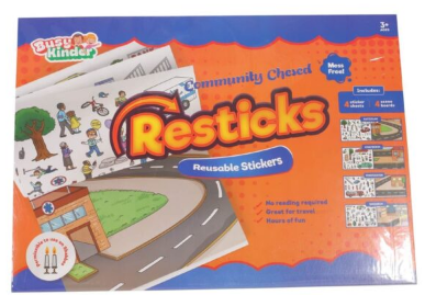 Reusable Stickers Chessed