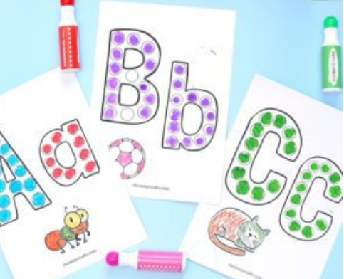 MEGA PAINT DOTS ABC