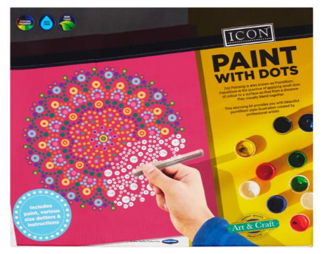 con Paint With Dots - Mandala*