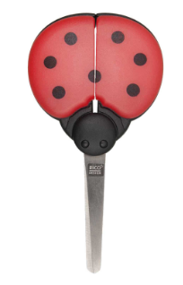 CHILDRENS SCISSOR LADYBIRD