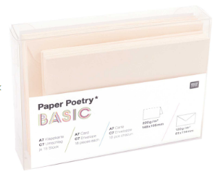 CARD SET IVORY, C7/A7 15 PCS