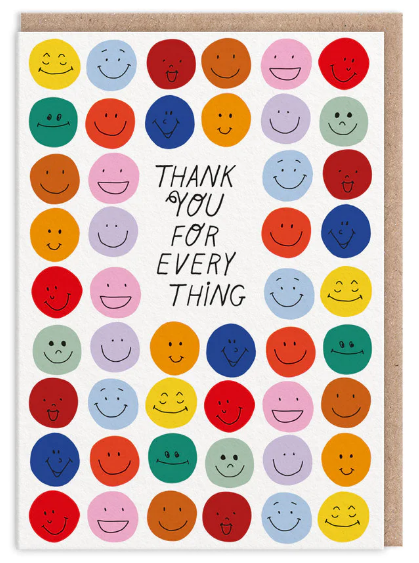 Smileys Thank You Card (9797)