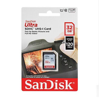 SanDisk Ultra 32GB Class 10 SD CARD