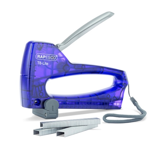 Rapesco T8-Lite Staple Tacker Trans