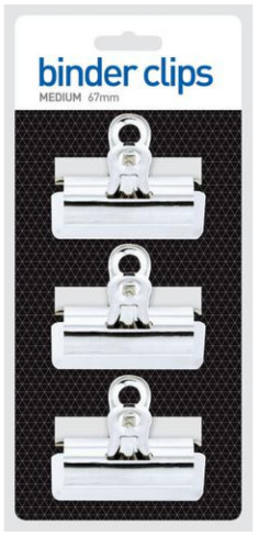 Binder Clips 67Mm Carded 3