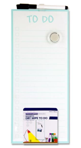 Office Magnetic Dry Wipe To Do Board
