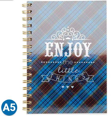 A5 160pg Wiro Notebook -Little Things