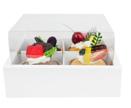 00744 White Desert Box 16.5 sq x 10cm