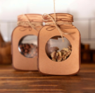 00169 Jar Kraft Bag 11x3x17