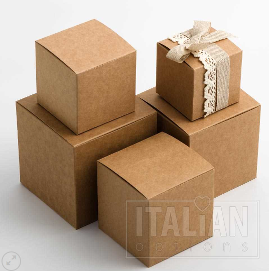 Rustic Kraft – Cube 60x60x60mm