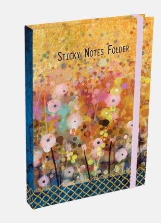 STICKY NOTES FOLDER – POM POMS