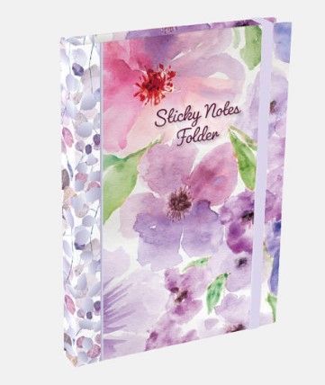 STICKY NOTES FOLDER – LILAC BLUSH