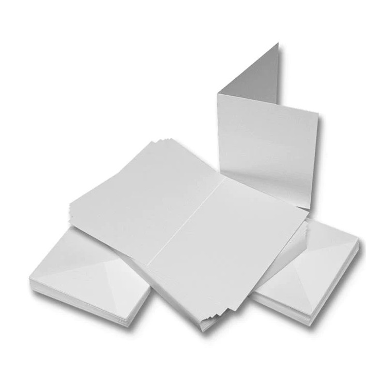 C7 WHITE CARD & ENVS 50S