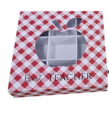 11811830 9co Chocolate Box With Clear Li