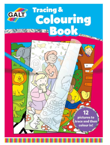 Tracing and Colouring Book