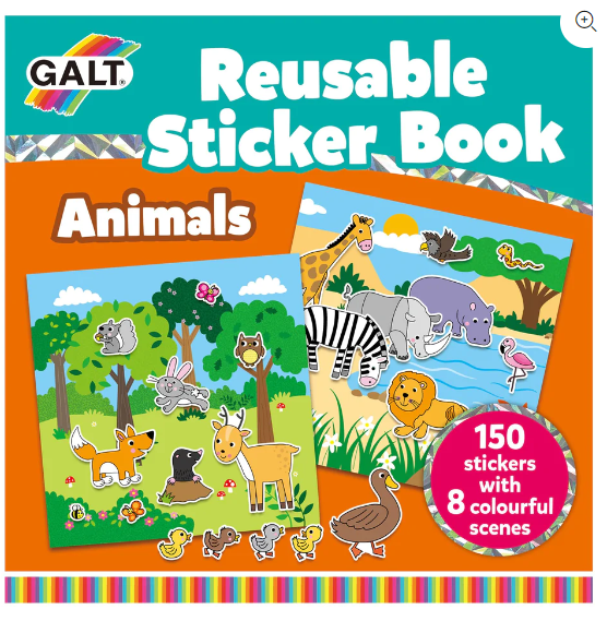 Reusable Sticker Books - Animals