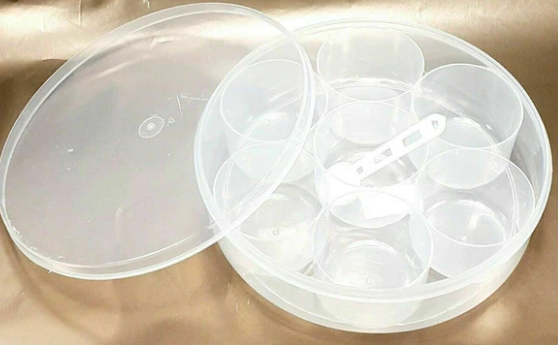 Plastic Clear Masala Box