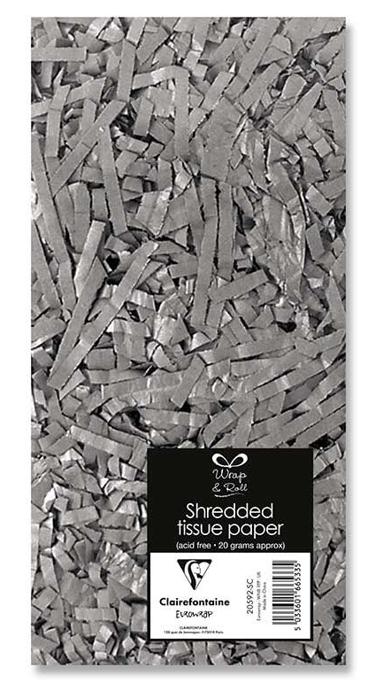 SILVER SHREDDED PAPER TISSUE