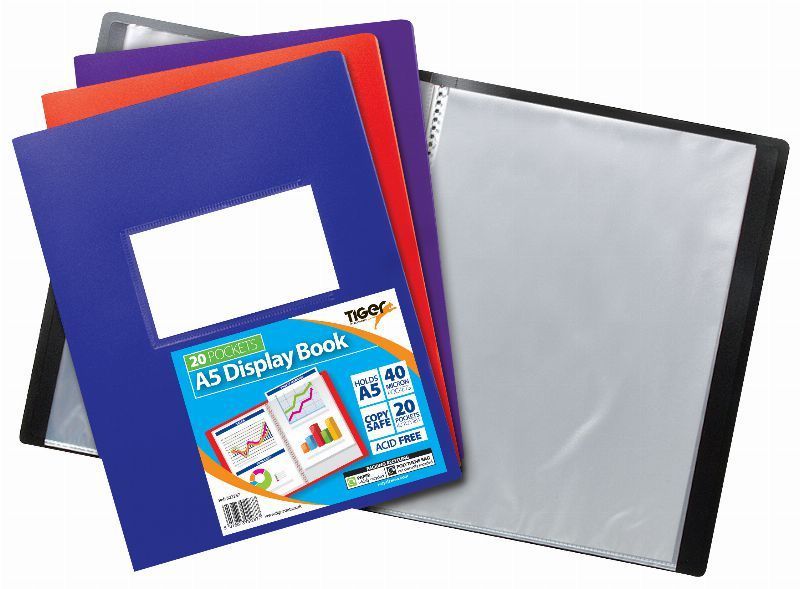 A5 DISPLAY BOOK 20PK