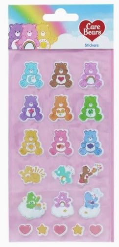 Care Bears Puffy Stickers
