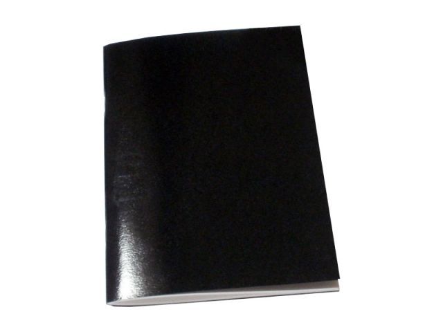 A4 BLACK ART BOOK
