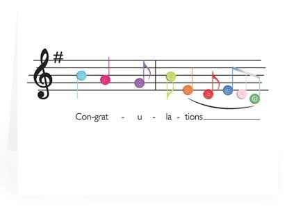 Congratulations Card - Hand Made KJ-658