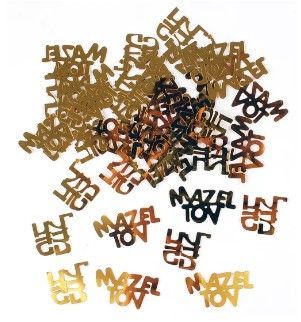Mazel Tov Gold Confetti
