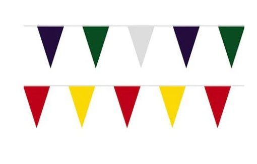 Party 3M Multi Pennant Bunting
