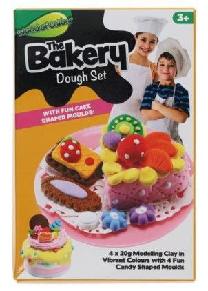 4x20g The Bakery Dough Set