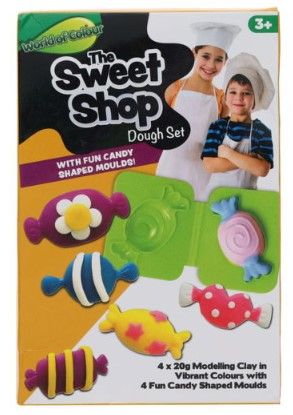 4x20g The Sweet Shop Dough Set