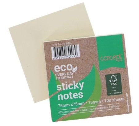 75X75mm Sticky Notes 100 Sheets