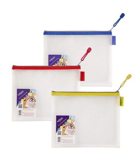 Mesh Zippa Bag A5